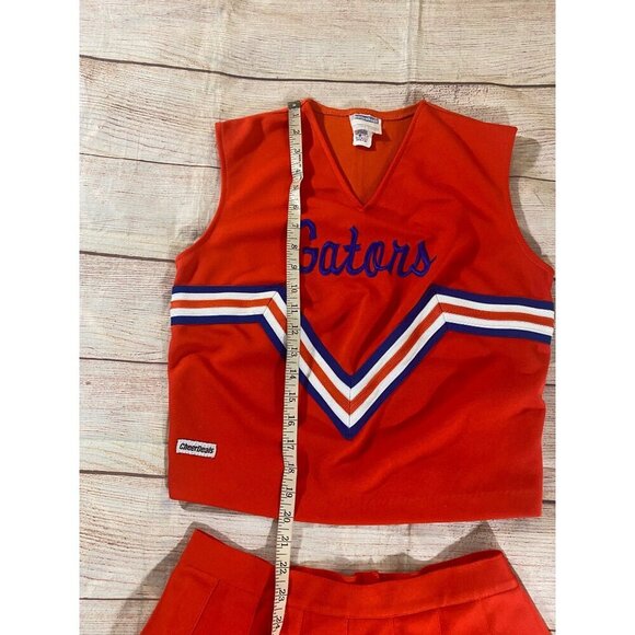 Cheer Deals Women's Orange Gatore Two Piece Cheer Leading Set - 40/9 - Picture 7 of 15